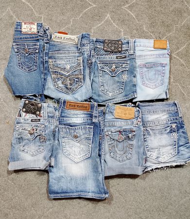 Missme True Religon & Rock Revival Shorts