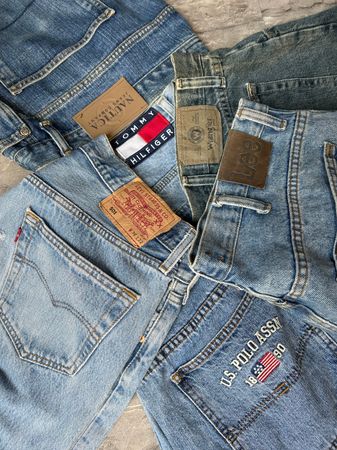 Ralph Lauren, Tommy Lee, Levi's, Wrangler, shorts en denim