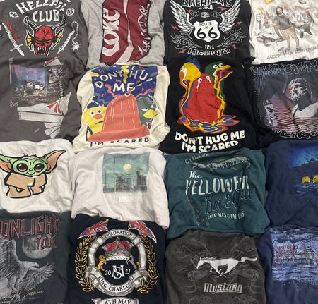 Printed Tees 500 Pieces
