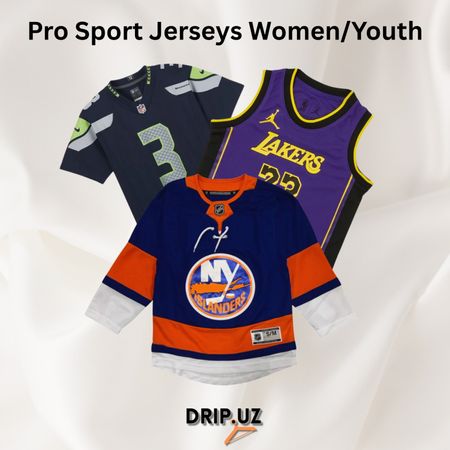 Pro Sports Jerseys Mix NFL/NHL/NBA/MLB Frauen & Jugend K1504/R10