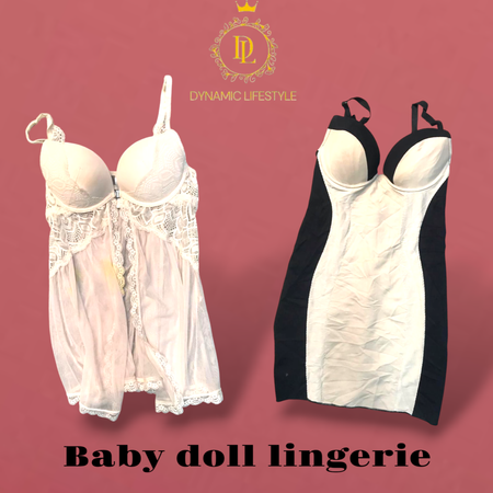 Lingerie baby doll 30 pièces