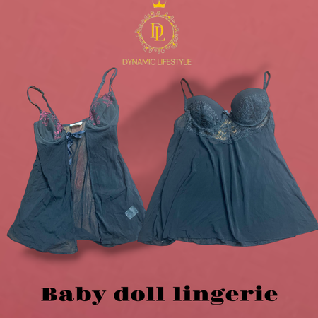 Ensemble de lingerie Baby doll 10 pièces