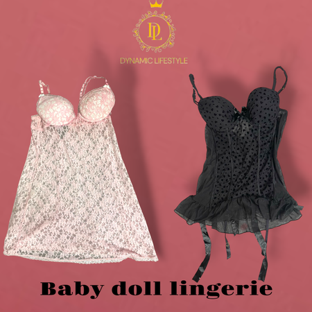 Lingerie babydoll 30 pièces