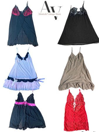 Y2k Slip dress 30 pieces
