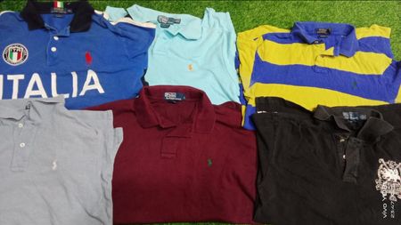 T-shirts à col polo