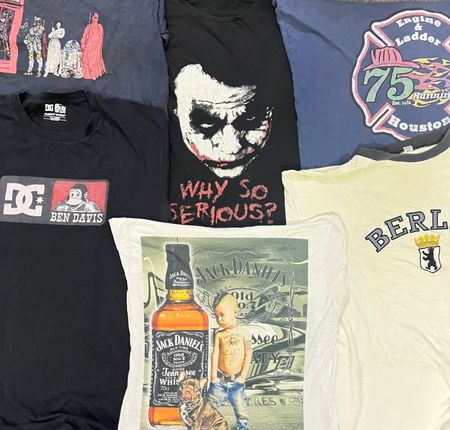 Printed Tees 10 Pieces