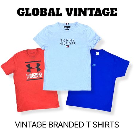 T-shirts vintage de marque - 26 pièces (GV-372)