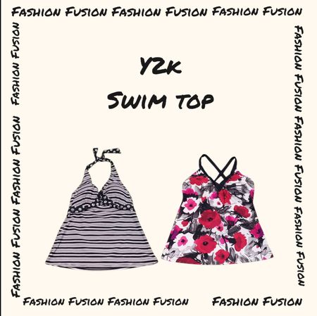 (FF-809) Y2k Swim Tops
