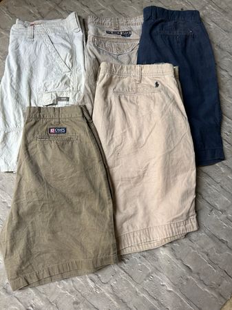 Shorts en coton Ralph Lauren, Chaps, Tommy Hilfiger.