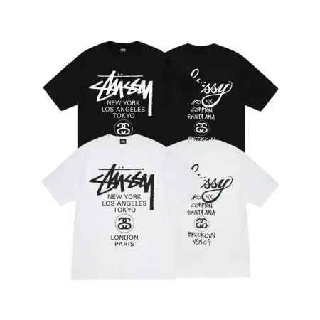Stussy rework Style City Tour Tees 20 pcs