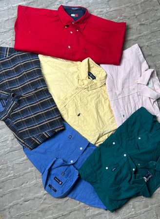 Chemises de marque Ralph Lauren, Lacoste et mixtes