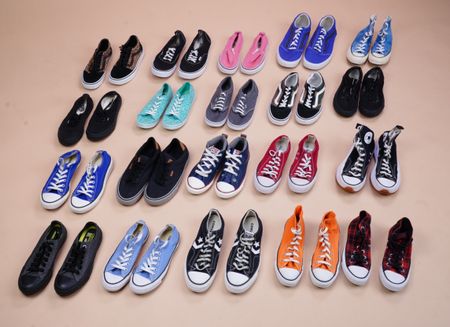 Converse / Vans Mix Shoes 20 Pcs