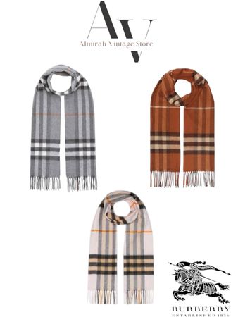 Écharpes Burberry 20 pièces