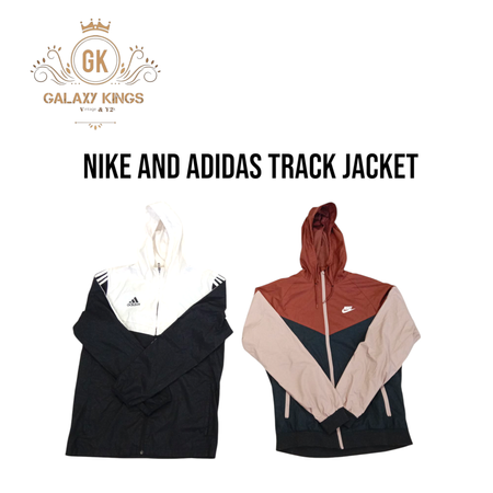 Vestes de piste Nike et Adidas