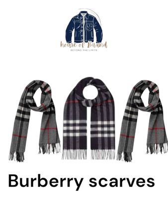 Y2k Mixed Burberry scarves 300 pieces