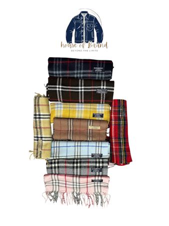 Écharpes Burberry Y2K 400 pièces