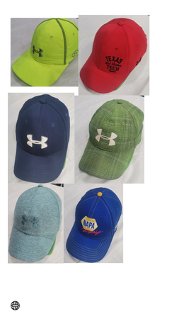 Under Armour Caps/Hats 1000 pieces