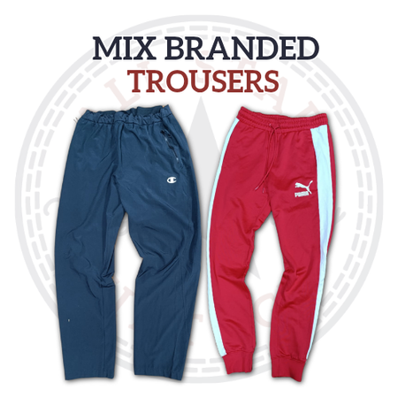 Mixed Sports Brand Track Pants