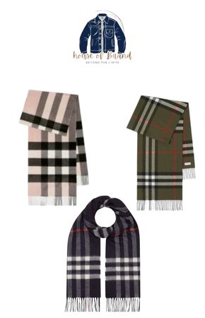 Écharpes Burberry Y2K 100 pièces