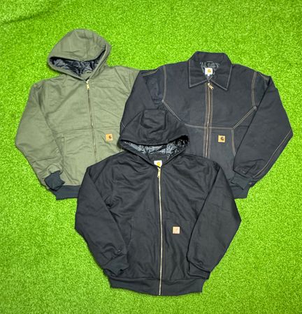 Molettons Carhartt Rework Style e jaquetas Harringtone