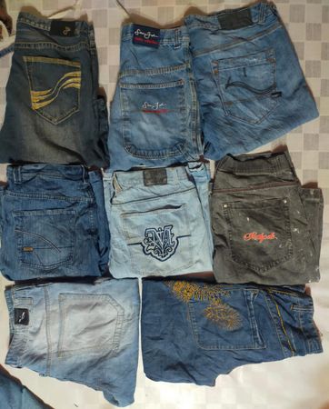 SOUTH POLE SEAN JOHN ENYCE ROCAWEAR TIMBERLAND PHAT AND OTHER MIX BRANDS MEN WEAR SHORTS   (MD 423)