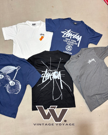 Stussy rework style tees MOQ 50pcs #19425