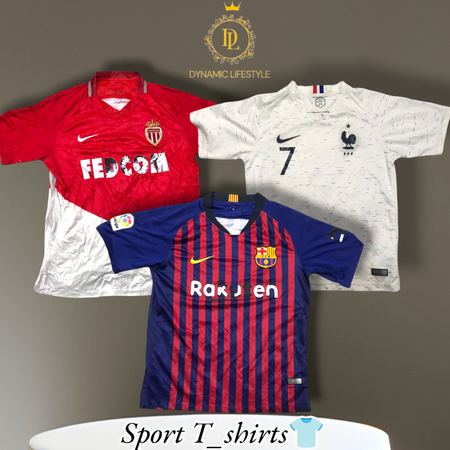 Branded sports t shirts 40 pieces