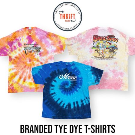 Sélection de t-shirts T928 Tie Dye