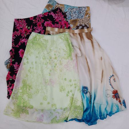 CR4159 Y2k Polly Skirts - 8 Pcs