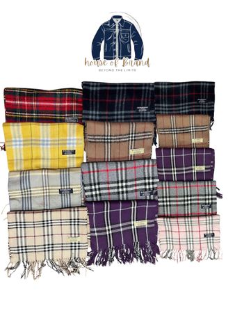 Collection unique d'écharpes Burberry 20 pièces