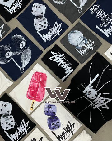 T-shirts de style rework Stüssy MOQ 50 pièces #21425