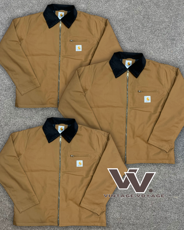 Carhartt rework style Tan detroit jacket MOQ 25pcs #22425