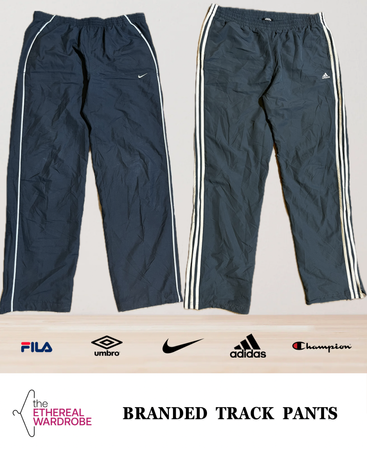 Pantalons de survêtement de marque 10 pièces incluant Nike, Adidas, Umbro et d'autres marques (RN : 1096)