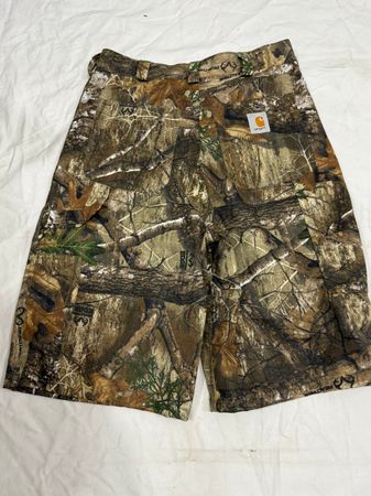 Carhartt Real Tree Jungle print rework style shorts