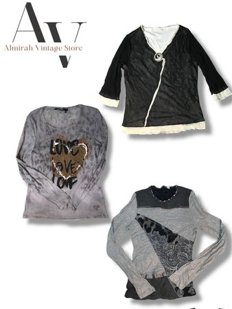 Summer long sleeves mesh top