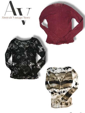 Long sleeves Mesh Top 150 pcs