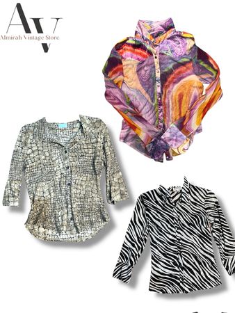 Y2k BUTTON DOWN SHIRTS