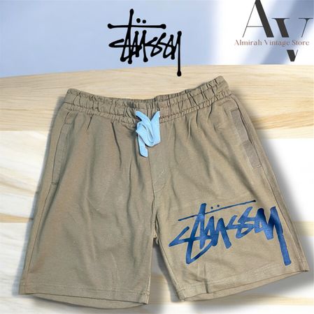 Stussy rework style beige colour short