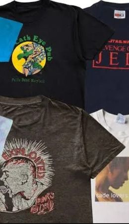 T-shirts de musique imprimée