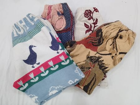 CR4198 Upcycled Tapestry Shorts - 15 Pcs