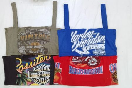 CR4199 Upcycled Harley Davidson Blouses - 30 Pcs