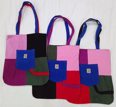 CR4201 Upcycled Carhartt Taschen - 10 Stück