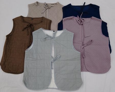 CR4203 Upcycled Comforter Vest - 13 Pcs