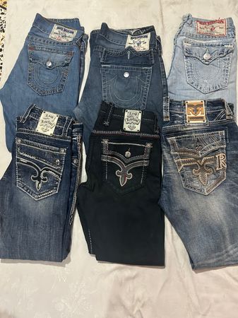 TAV#183 True religion rock revival jeans - 14 pcs