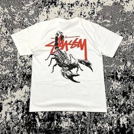 Stussy rework style scorpion white tees 20 pcs