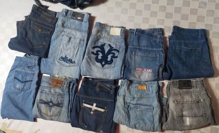 ROCAWEAR SOUTH POLE PE PE JEANS UK AND OTHER MIX BRANDS  JEANS  PIECES (MD 426)