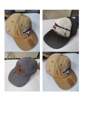 Gorras/ Sombreros Carhartt Pre-amados Ropa de Trabajo Outdoor Estilo Vintage Ajustable Snapback 7 piezas
