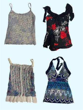 Y2K Ära Mode Tops (TS:513)