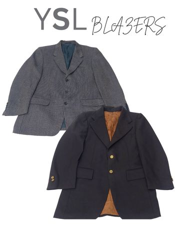 YSL- Yves Saint Lauren Blazers