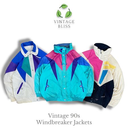 Vintage 90s Windbreaker Jackets